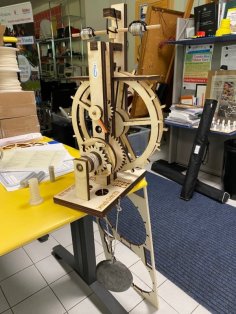 Leonardo Clock (Lasercut) (UPDATED)