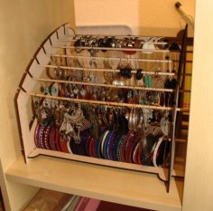 Lasercut Jewel Rack