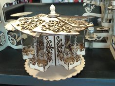 Laser Cut Round Carousel Toy