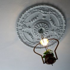 Laser Cut Ceiling Chandelier Light Bulb Lamp Free Vector