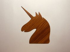 Laser Cut Unicorn Wood Cutout Unfinished Wood Craft Blank Free Vector