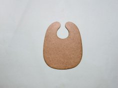 Laser Cut Bib Wood Shape Bib Wood Cutout Free Vector