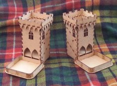 laser cut dice tower 9 files free download 3axisco
