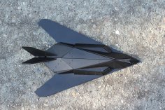 Laser Cut Lockheed F-117 Nighthawk SVG File