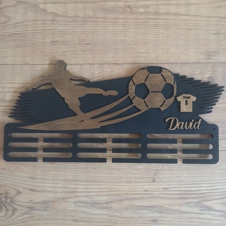 thumbnail image 2 of Soccer Football Pen Holder - Creative Desktop Organizer For Pens & School Supplies (Black) 2 of 12
