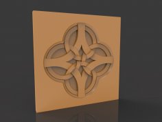 Modelo 3D Stl de painel de parede para arquivo stl de roteador CNC