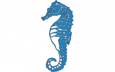Seahorse dxf File