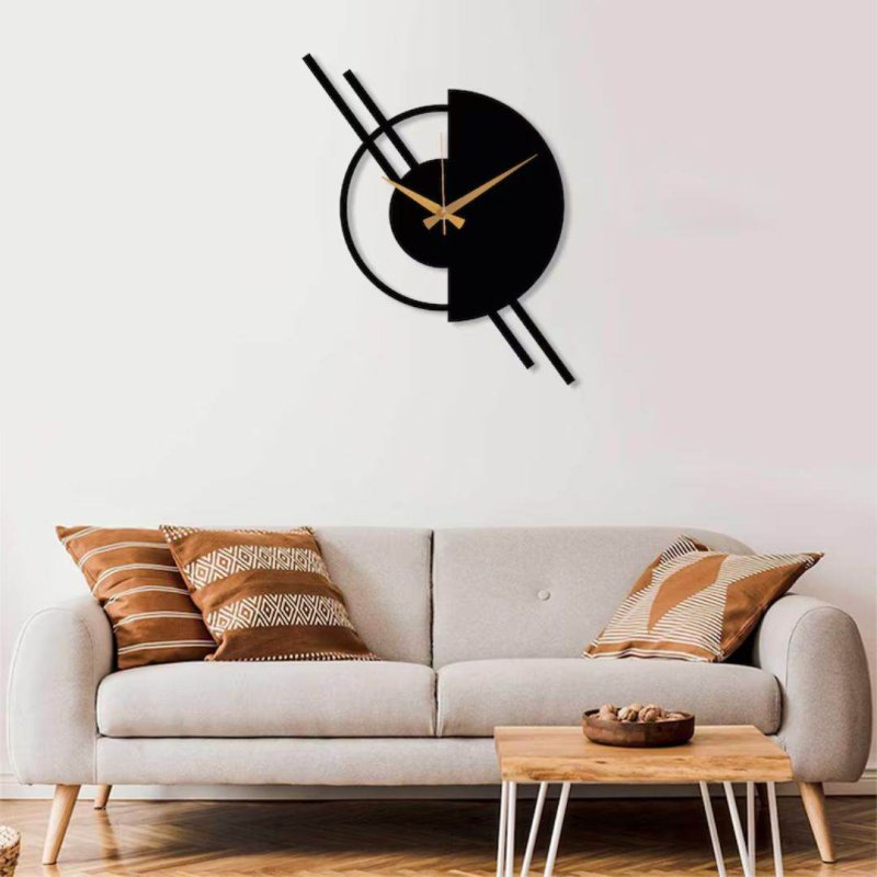 Laser Cut Modern Abstract Wall Clock