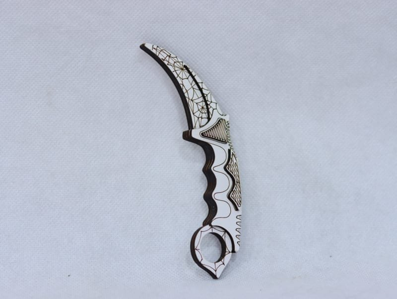 Laser Cut Karambit Knife Toy