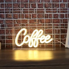 Laser Cut Coffee Neon Sign Light – Neon Sign for Restaurant Coffee Shop