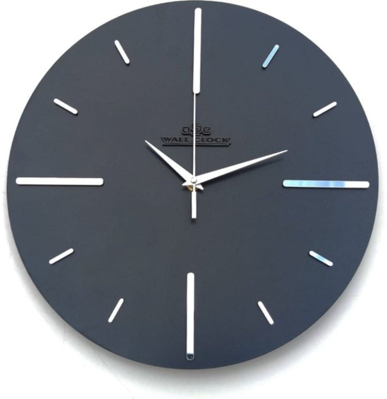 Laser Cut Decorative Wall Clock Minimalist Design