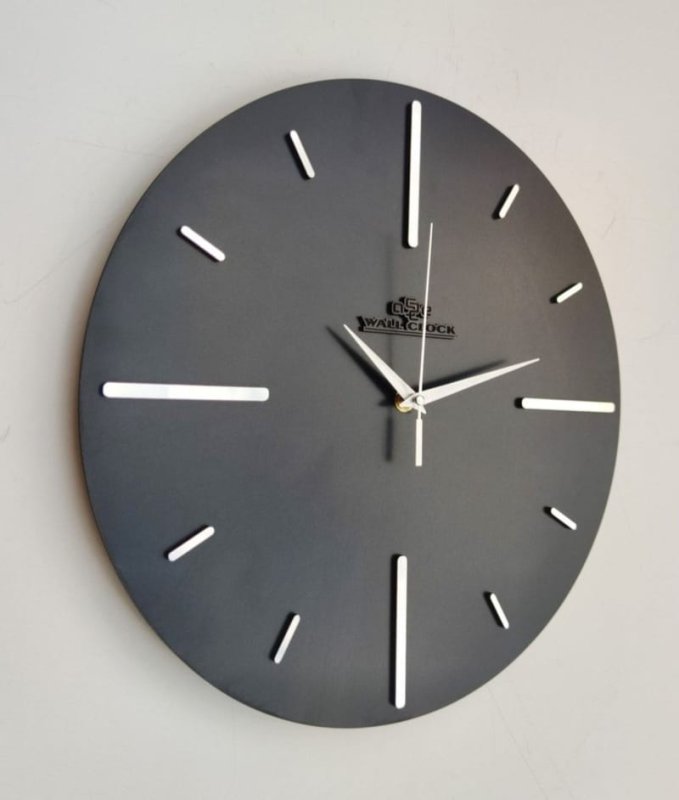 Laser Cut Decorative Wall Clock Minimalist Design