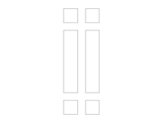 Mdf Door Design 7 dxf File