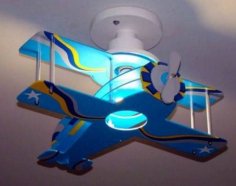 Airplane Light Fixture Free Vector