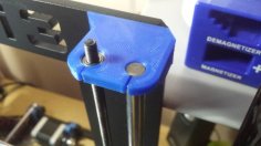 Prusa I3 Hephestos Improved Z Axis Brackets 3D Printer Model