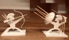 Spartan Toothpick Army 3D Printer Model