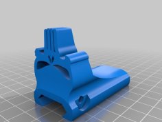 Punisher Picatinny HandStop For Ar15 (Airsoft) 3D Printer Model