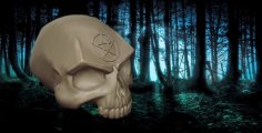 SKULL – CURSED 3D Printer Model