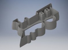 Steam Train Cookie Cutter 3D Printer Model