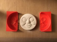 Thomas The Tank Engine Face Mold 3D Printer Model