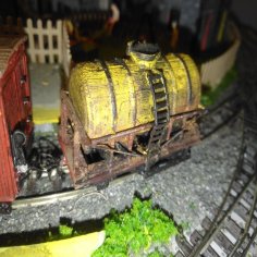 009 Tanker Wagon Model Railway 3D Printer Model