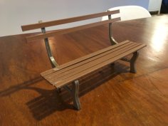 Central Park Bench 3D Printer Model