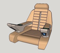 Picard’s Captain’s Chair 3D Printer Model