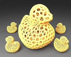 Rubber Duck – Voronoi Style 3D Printer Model