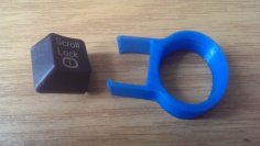 Keyboard Key Puller/Remover 3D Printer Model