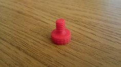 Camera Screw 1/4″ 3D Printer Model