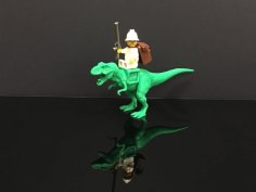 Lego Compatible T Rex 3D Printer Model