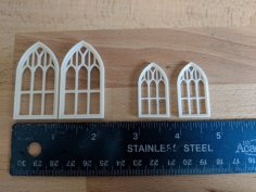 Model Window With Arch 3D Printer Model