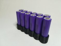 18650 Holder / Storage Battery Organizer 3D Printer Model