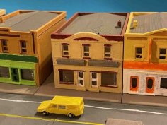 Town Building US 2 – Shop (z-scale) 3D Printer Model