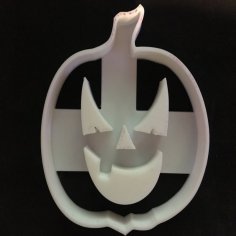 Pumpkin Halloween Cookie Cutter 3D Printer Model