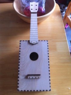 Laser Cut Ukulele SVG File