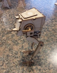 Laser Cut AT-ST Raider Free Vector