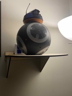 Laser Cut Star Wars Droid Shelf DXF File