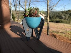 Fallout 4 Rocket Plant Pot 3D Printer Model