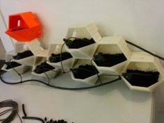 Plant Comb – The Vertical Garden 3D Printer Model