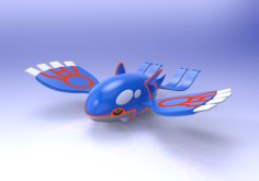 Kyogre 3D Printer Model