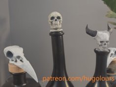 Halloween Bottlecap 3D Printer Model