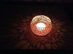 Coral Candle Fixture 3D Printer Model