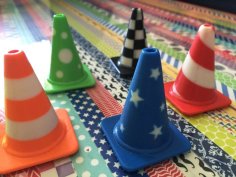 Fashion Traffic Cones Collection 3D Printer Model