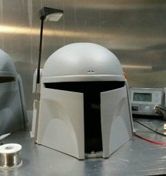 Jango Fett Style Mandalorian Helmet (The Drop Bear) – Built-in Cooling – 3x Sizes By AprilStorm 3D Printer Model