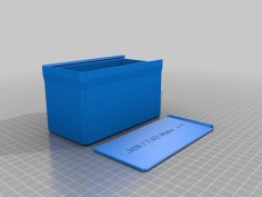 Stackable .308/7.62 Nato Ammo Box 3D Printer Model