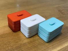 Stackable Mini Case Box 3D Printer Model