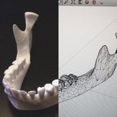 Jaw IPad Stand 3D Printer Model