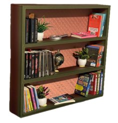 ZURU MINI BRANDS BOOKS BOOKSHELF BOOKCASE DOLLHOUSE FURNITURE 3D Printer Model