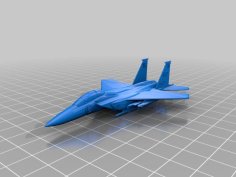 F-15SG Strike Eagle (428FS) Air-to-Air Loadout 1/200th Scale 3D Printer Model